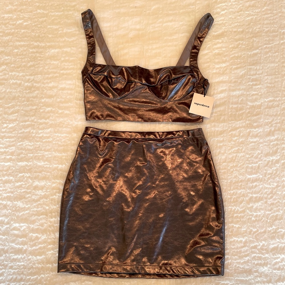 Revolve Superdown two piece dress
